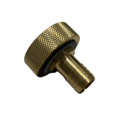 IBC-bunnkobling S60x6 - 25 mm slangestuss i messing