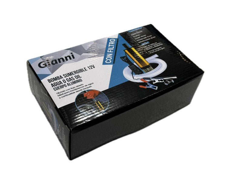 Universalpumpe i aluminium 12V 18 l/min