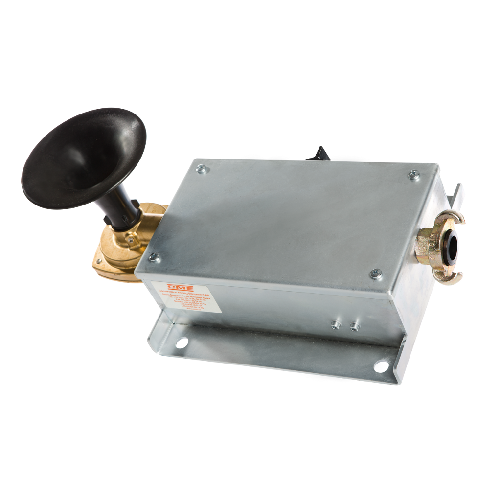 Varslingssirene pulserende "boksmodell"