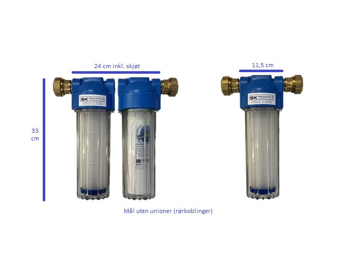 Vannfilter (Filterpakke)