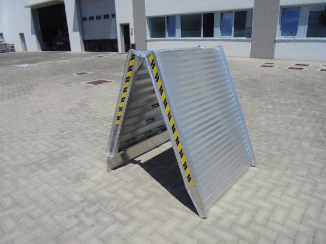 Singel lasterampe i aluminium