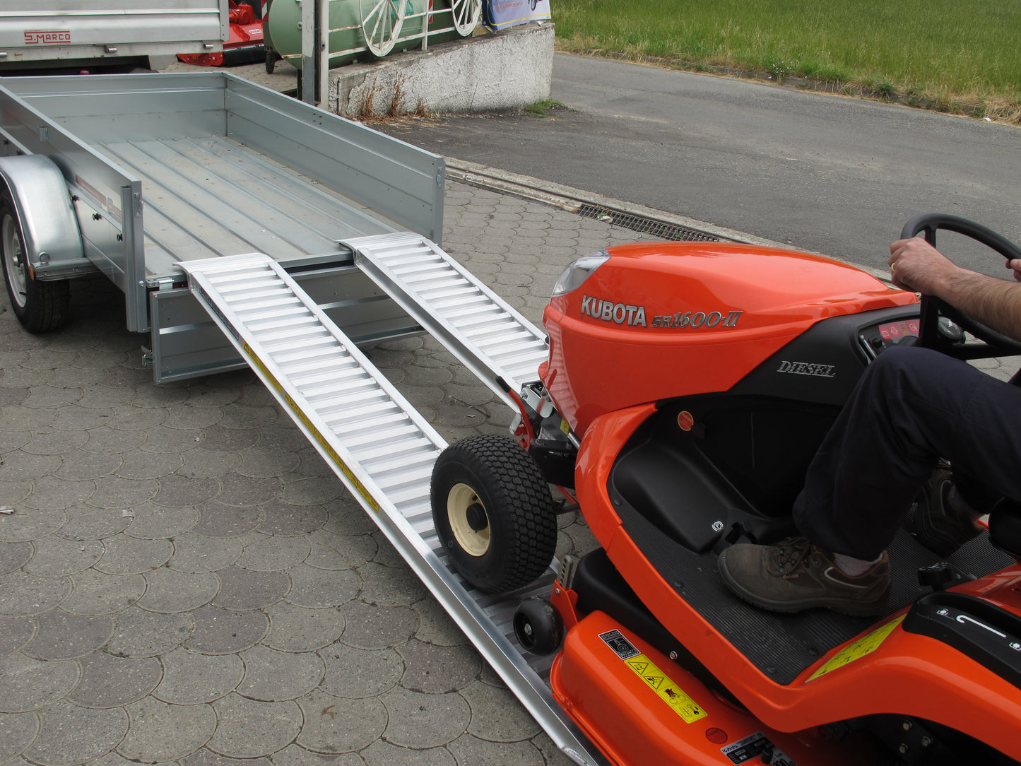Kjøreramper for tilhenger i aluminium