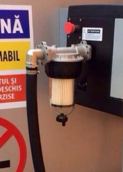 Piusi Clear Captor - Dieselfilter med holder