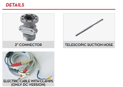 DRUM (Fatpumpe) 70/35 l/min 24/12V