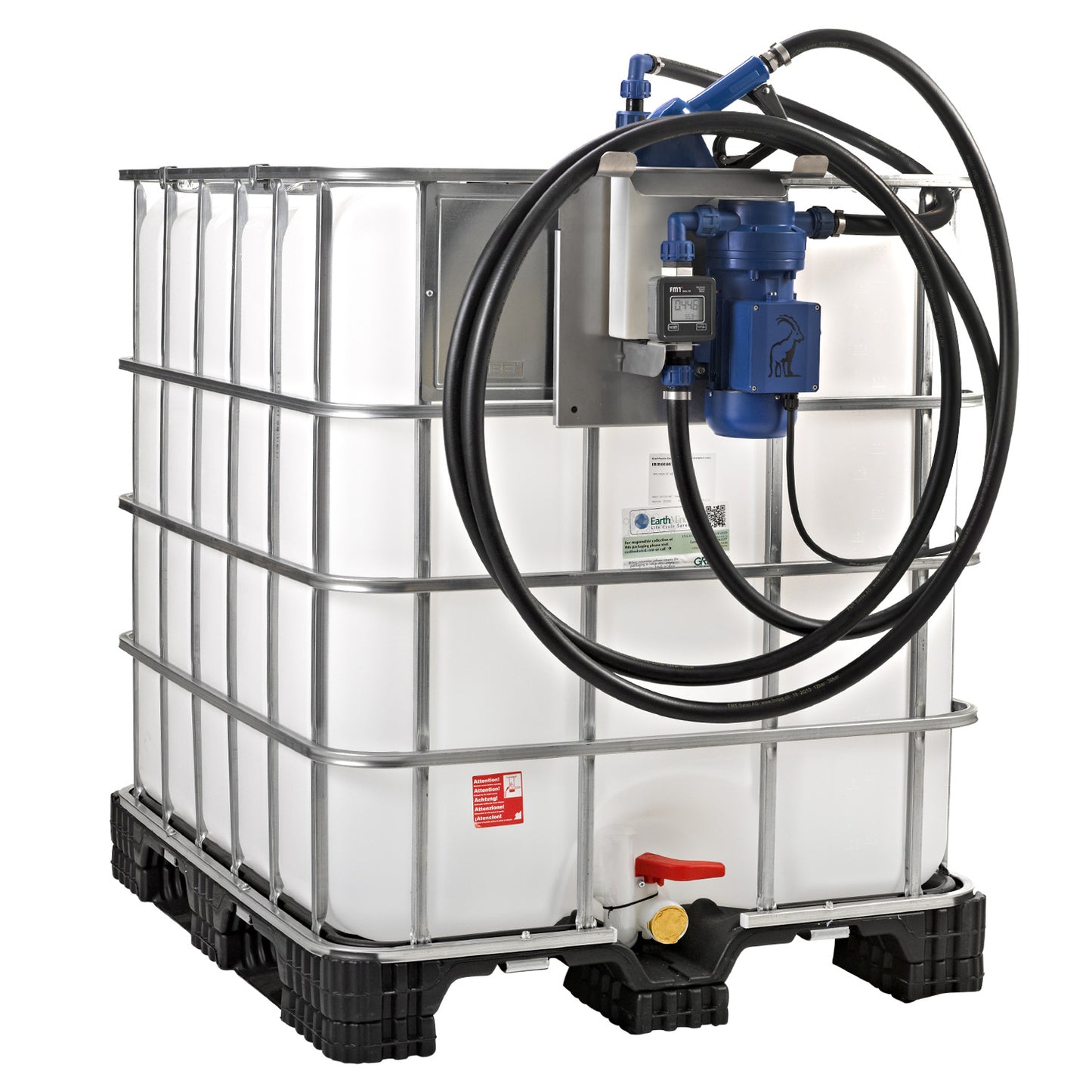 FMT AdBlue® 35 l/min 230V Pumpesett for IBC, med telleverk (S70X6 & SEC)