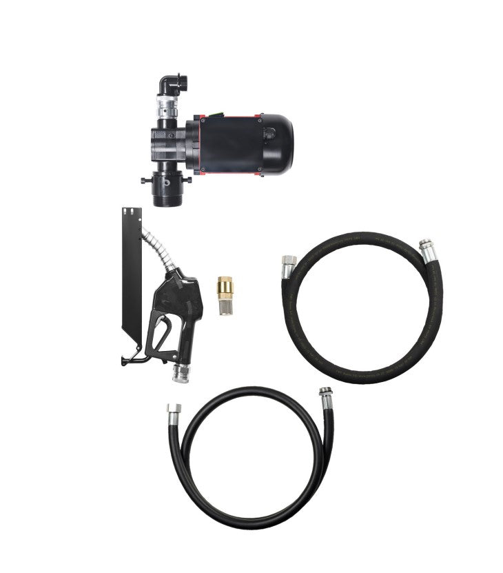 Pumpesett for diesel 230V med 2" fatinnfestning