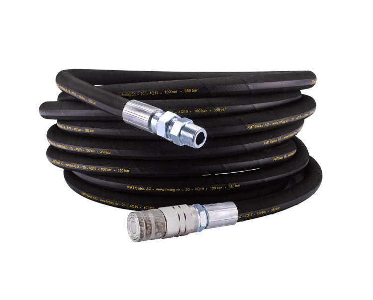 Sugeledning DN19 for diesel 10 meter med hurtigkobling for aggregat