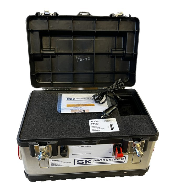 Varslingssirene koffert (12V)