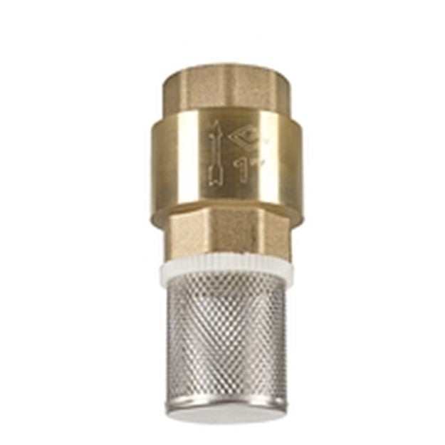 Tilbakeslagsventil med sil