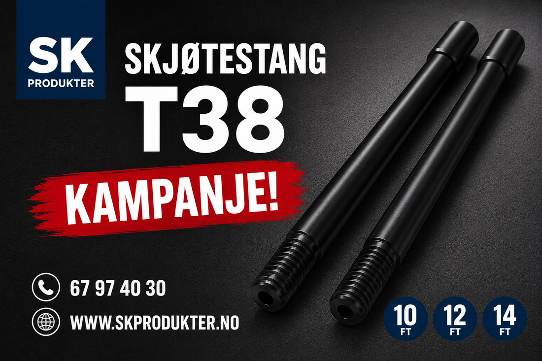 Skjøtestang T38 kampanje!