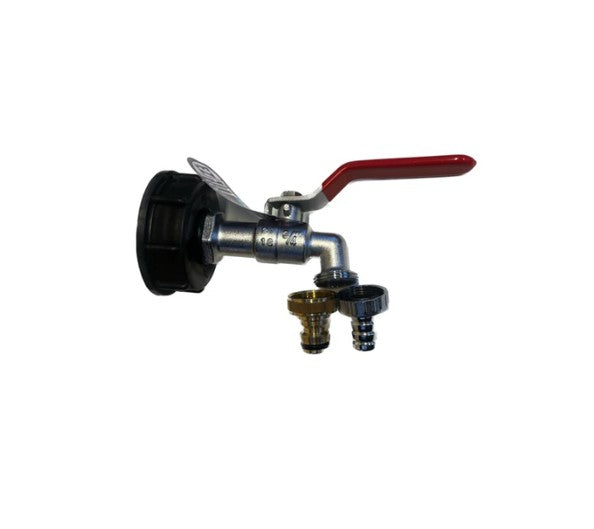 IBC bunn-kobling - kran og hurtigkobling