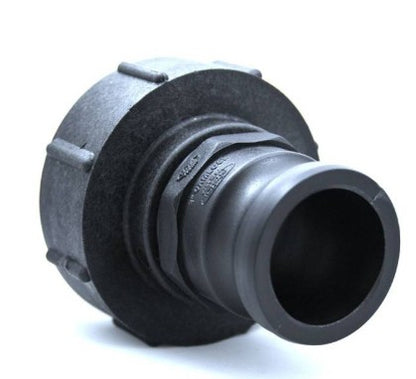 IBC bunn-kobling - S100x8 hunn - 2'' hann Camlock