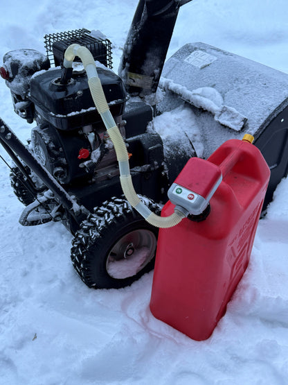 Batteridrevet drivstoffpumpe for kanne