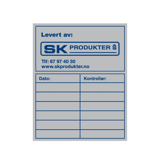 Kontrollskilt