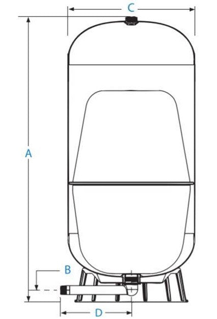 Trykktank C2-Lite 80L