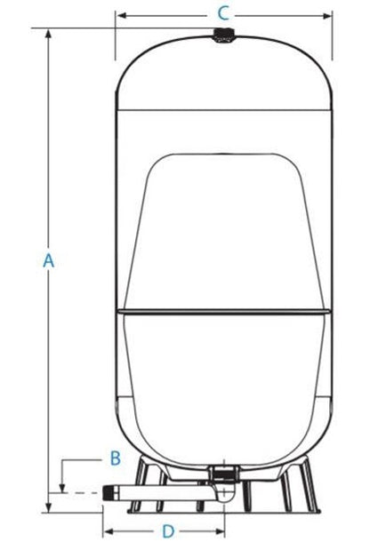 Trykktank C2-Lite 80L