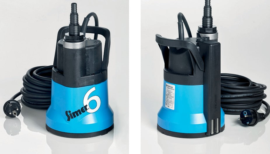 Lensepumpe lavtgående SIMER 6S 230V