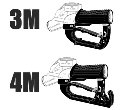 AdBlue fyllepistol ZVA 4.0 4M 1" utv.