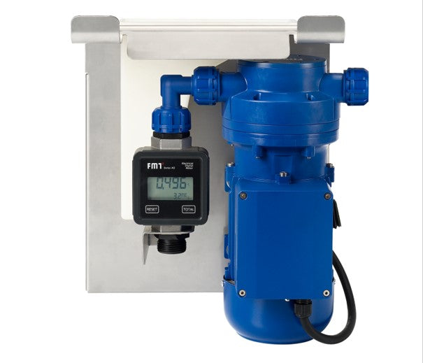 AdBlue® pumpesett 35 l/min-230V for IBC med telleverk